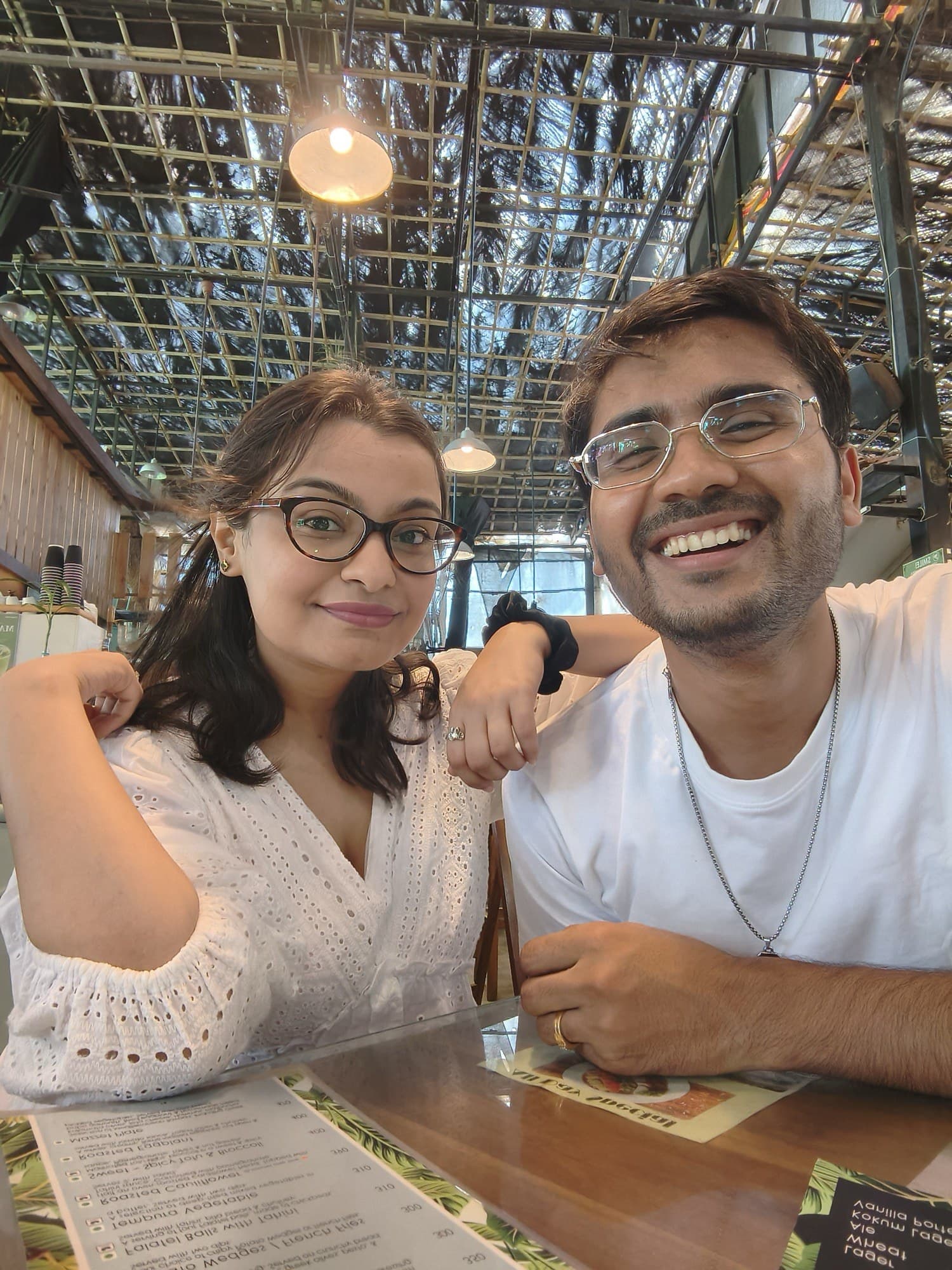 Lunch, and a table full of laughter